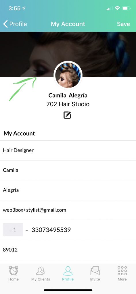 How to change avatar from My Account on Ring MY Stylist App