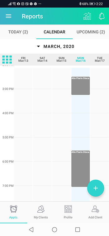 personal appointment app calendar